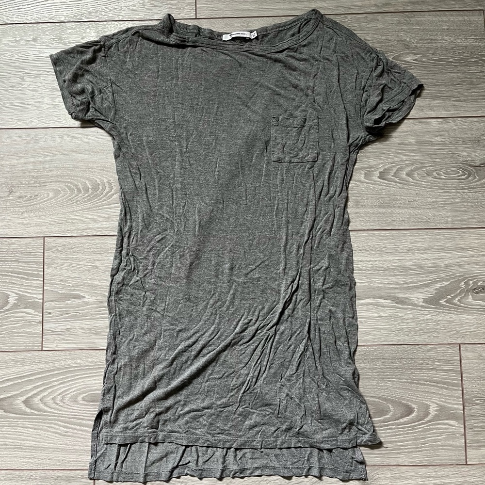 T alexander wang grey t-shirt dress